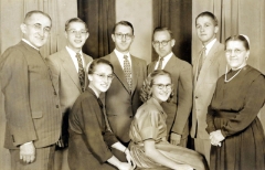  Ethan, Ray, Marlin, Ellis, Harold, Esther. Seated: Ruth, Marian.